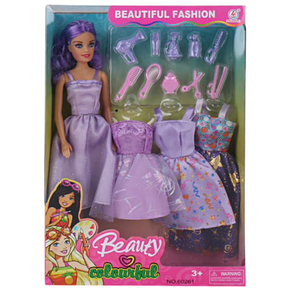 Păpușă Essa Toys Beauty Colourful model 60261HWT-3 3+ photo 4