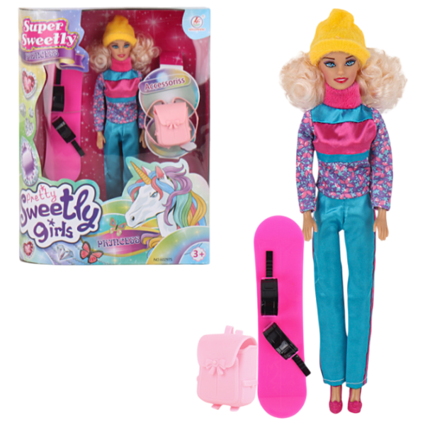 Păpușă Essa Toys Pretty Girl model 60297HWT-6 3+ photo 1