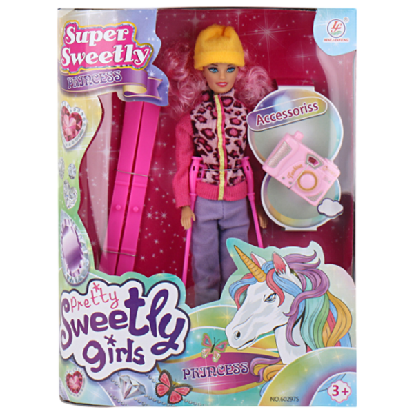 Păpușă Essa Toys Pretty Girl model 60297HWT-6 3+ photo 3