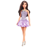 Păpușă Barbie Fashionista in a purple dress model HYT92 3+