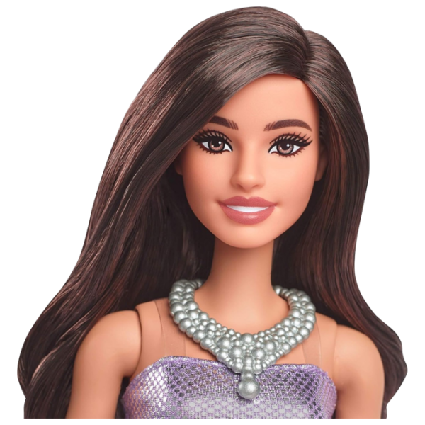Păpușă Barbie Fashionista in a purple dress model HYT92 3+ photo 2