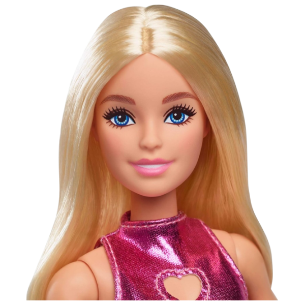 Păpușă Barbie Fashionista in a mini pink dress model HYT88 3+ photo 2