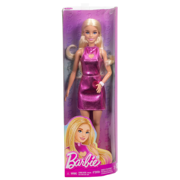 Păpușă Barbie Fashionista in a mini pink dress model HYT88 3+ photo 4