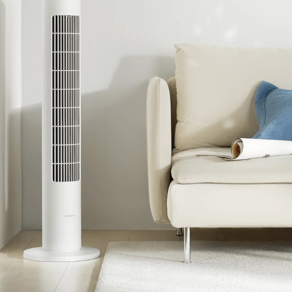 Ventilator Xiaomi Smart Tower Fan 2 White 24 W, Electronic, Numărul de viteze: 4 photo 10