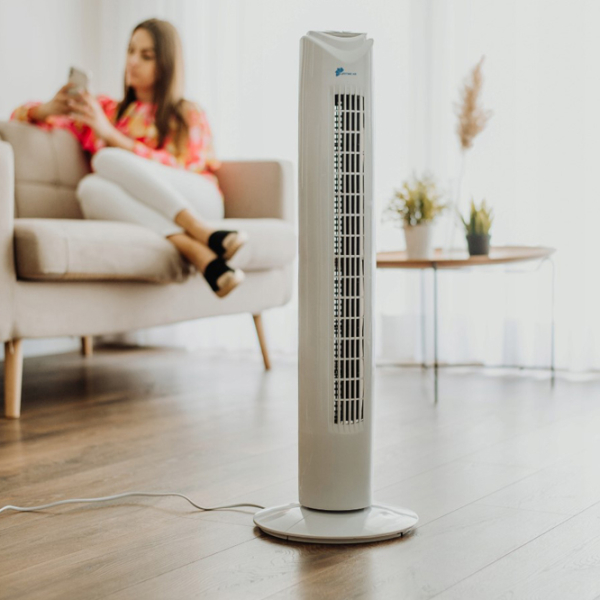 Ventilator Lifetime Air 80+RC230V White 45 W, Electronic, Numărul de viteze: 4 photo 3