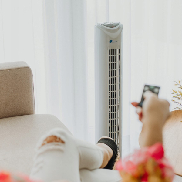 Ventilator Lifetime Air 80+RC230V White 45 W, Electronic, Numărul de viteze: 4 photo 6