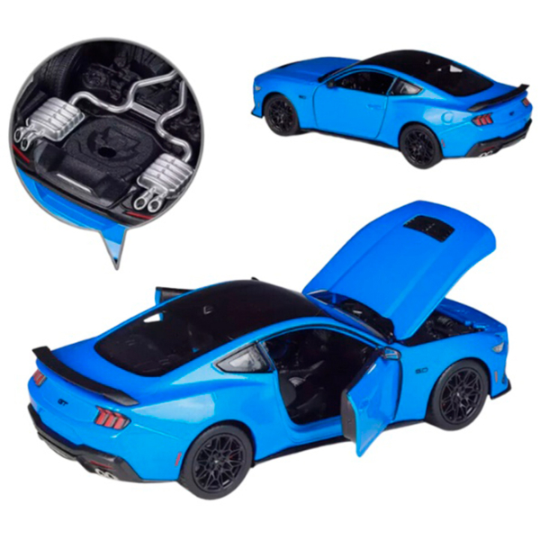 Машинка Welly Ford Mustang GT 24123
Черный
Синий  photo 5