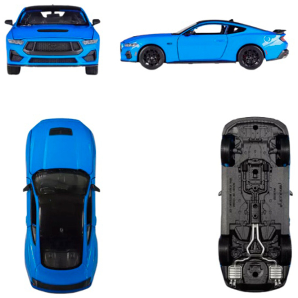 Машинка Welly Ford Mustang GT 24123
Черный
Синий  photo 7