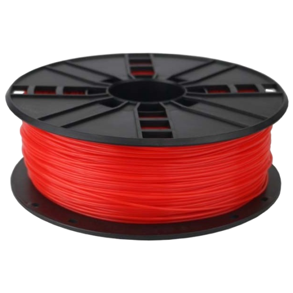 Филамент Gembird 3DP-PLA1.75-01-FR Flame Red  photo 1