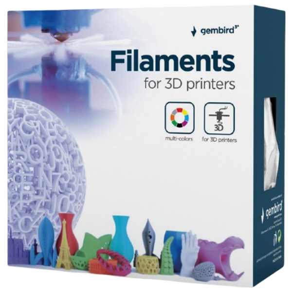 Filament Gembird 3DP-ABS1.75-01-G Green  photo 2