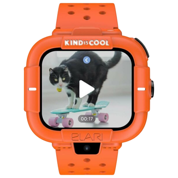 Детские часы Elari KidPhone Masha&Bear Оранжевый 1.76", 320 x 380 photo 2
