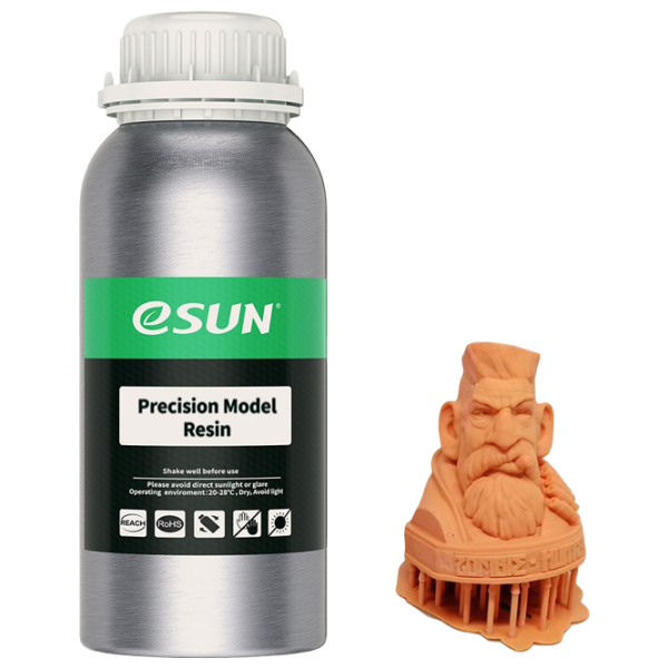 Фотополимер Esun Precision Model Resin Orange Red  photo 1