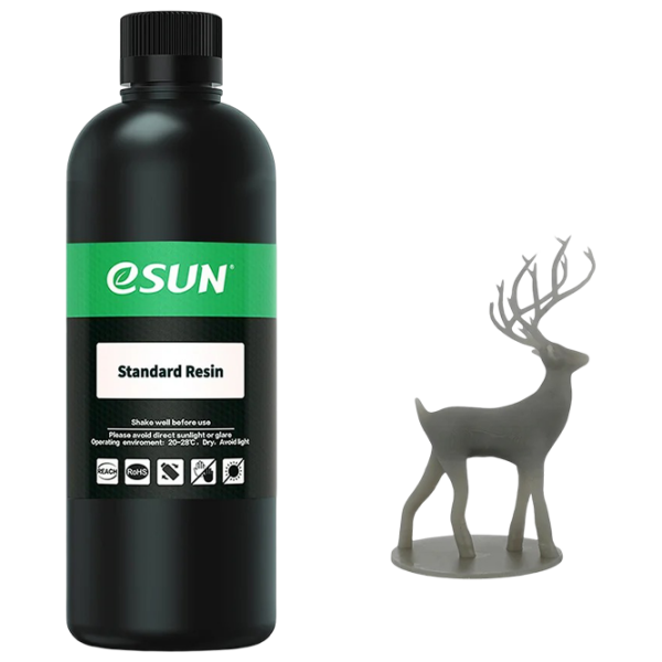 Фотополимер Esun Standard Resin Grey  photo 1
