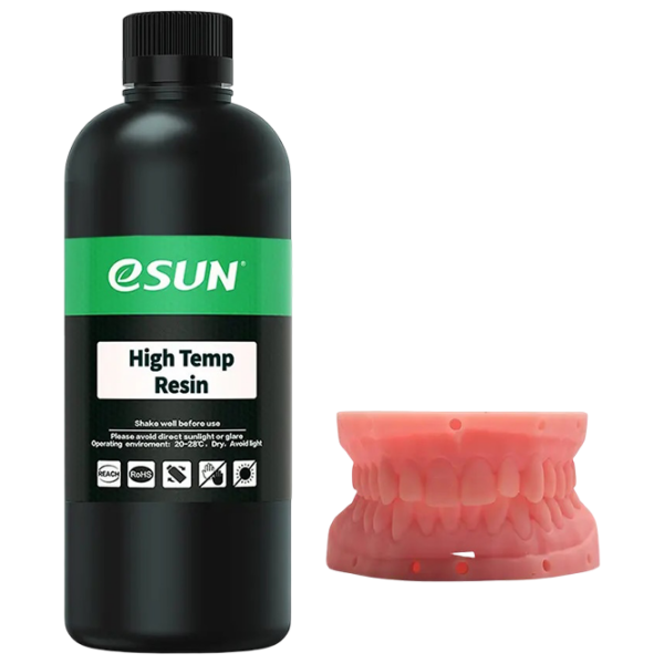 Фотополимер Esun High Temp Resin Розовый  photo 1