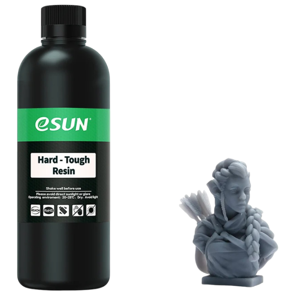 Фотополимер Esun Hard-Tough Resin Grey  photo 1