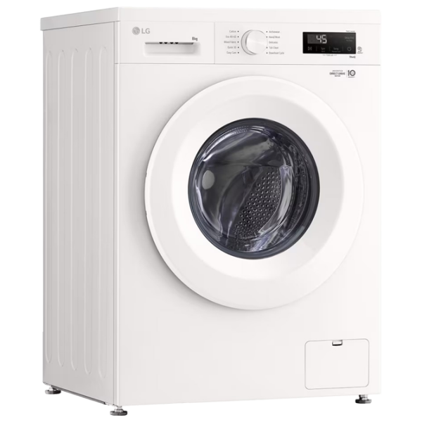 Mașină de spălat LG F4X1008NWH White 8 kg, 1400 rpm, A photo 2