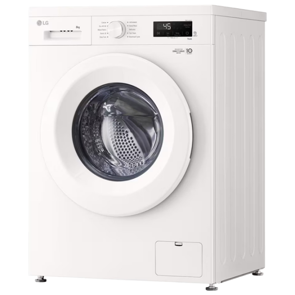 Mașină de spălat LG F4X1008NWH White 8 kg, 1400 rpm, A photo 3