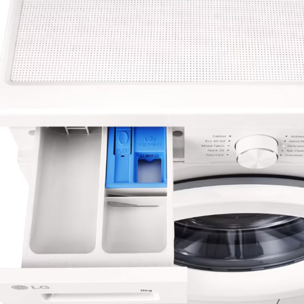 Mașină de spălat LG F4X1008NWH White 8 kg, 1400 rpm, A photo 13