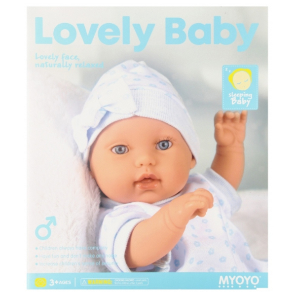 Păpușă Myoyo Lovely Baby bebeluș YT12-1A 3+ photo 3