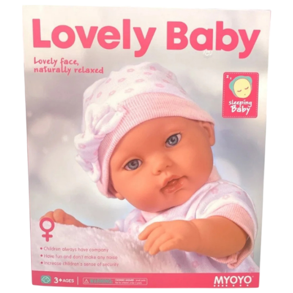 Păpușă Myoyo Lovely Baby bebeluș YT12-1B 3+ photo 3