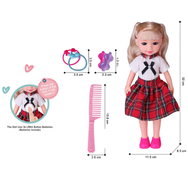 Păpușă Essa Toys Mandy model YM22-3E 3+ photo 4