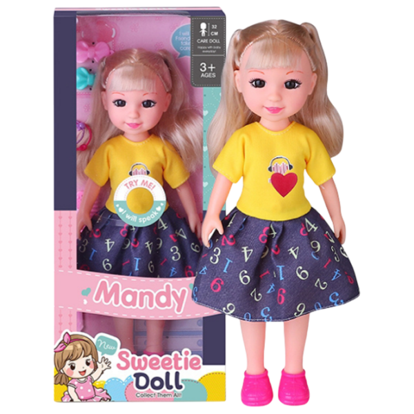 Păpușă Essa Toys Mandy model YM22-3C 3+ photo 1