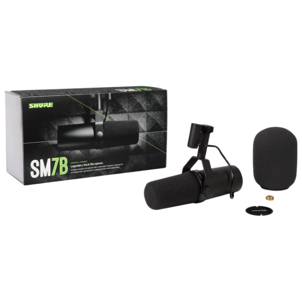 Microfon Professional Shure SM7B Black  photo 9