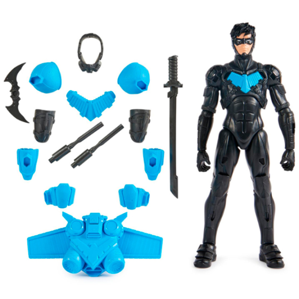 Figurină Spin Master DC Nightwing 4+ / Black photo 7
