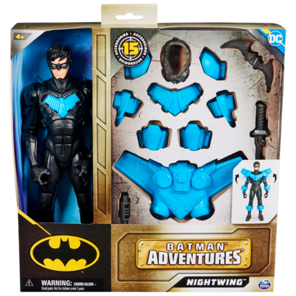 Figurină Spin Master DC Nightwing 4+ / Black photo 8