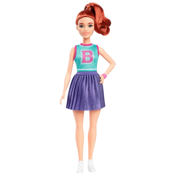 Păpușă Barbie Fashionista in purple skirt model HYT90 3+ photo 5
