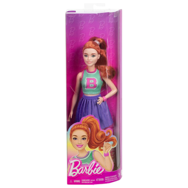 Păpușă Barbie Fashionista in purple skirt model HYT90 3+ photo 7