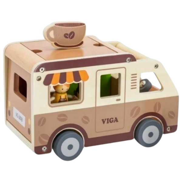 Машинка VIGA Coffee Truck 44689
Серый
Бежевый  photo 1