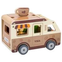 Машинка VIGA Coffee Truck 44689
Серый
Бежевый 