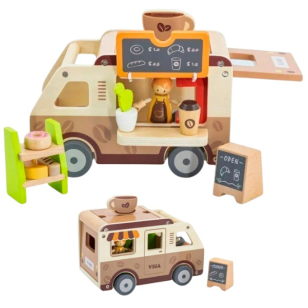 Машинка VIGA Coffee Truck 44689
Серый
Бежевый  photo 2
