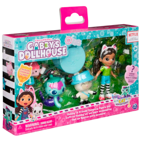 Figurină Spin Master Gabby`s Dollhouse Mica tabără 3+ / Blue photo 7