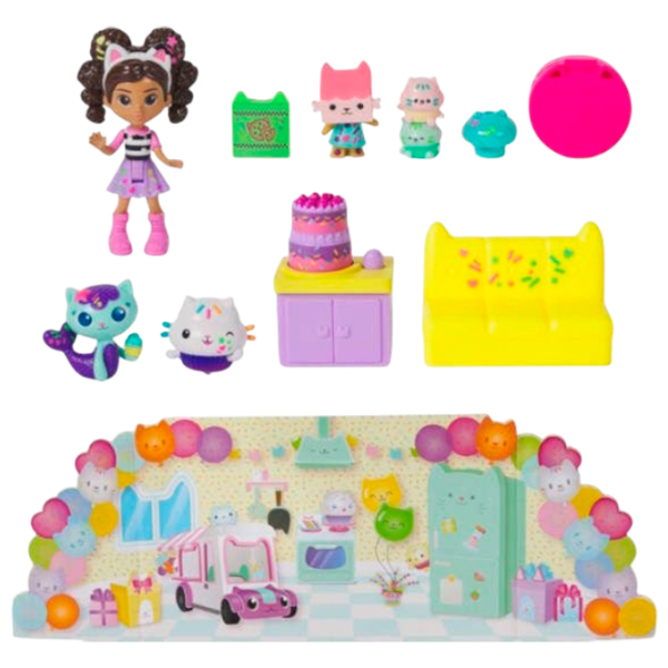 Figurine Spin Master Gabby`s Dollhouse Cadou aniversar Brioșel 3+ / Multicolor photo 3