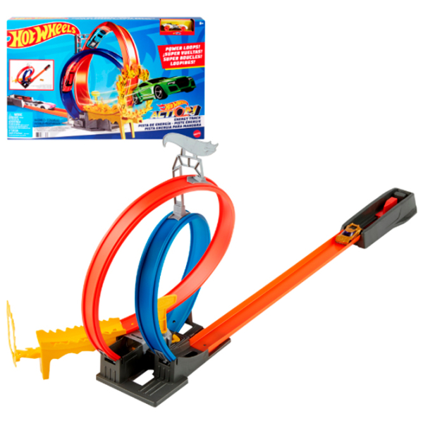 Pistă auto Hot Wheels Energy Track GND92
Yellow
Red  photo 4