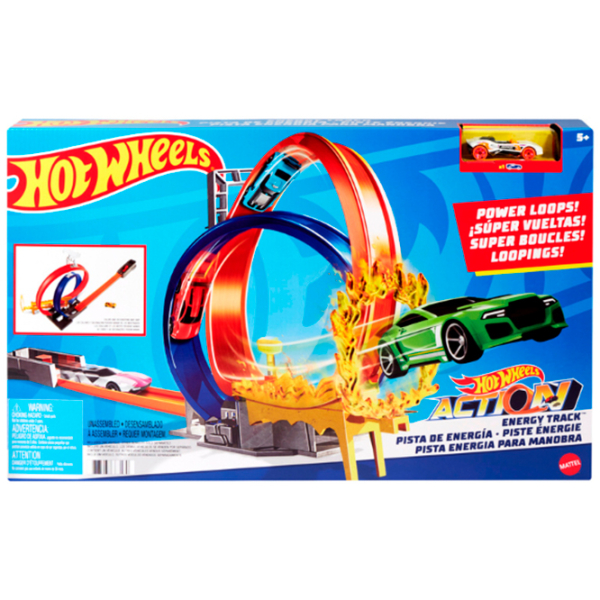 Pistă auto Hot Wheels Energy Track GND92
Yellow
Red  photo 5