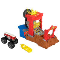 Интерактивная игрушка Hot Wheels Monster Trucks Arena Smashers HNB87 Красный Для детей, 4+
