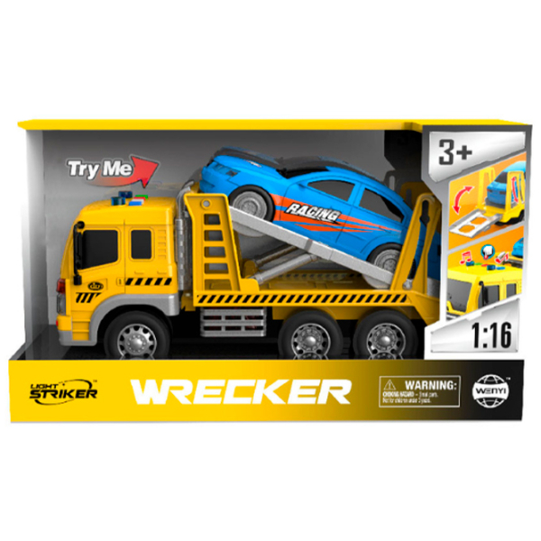 Машинка Wenyi Wrecker WY300G
Черный
Желтый  photo 4