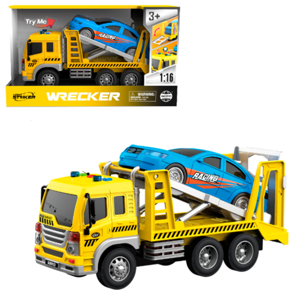 Машинка Wenyi Wrecker WY300G
Черный
Желтый  photo 5