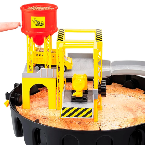 Интерактивная игрушка Wenyi Wheel Garage Track Station WY205 Желтый Для детей, 3+ photo 4