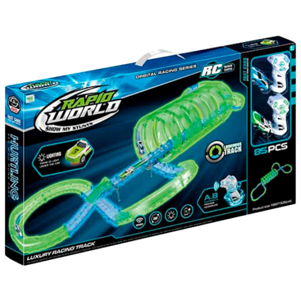 Pistă auto Essa Toys Luxury Racing Track 6688-614
Blue
Green  photo 1