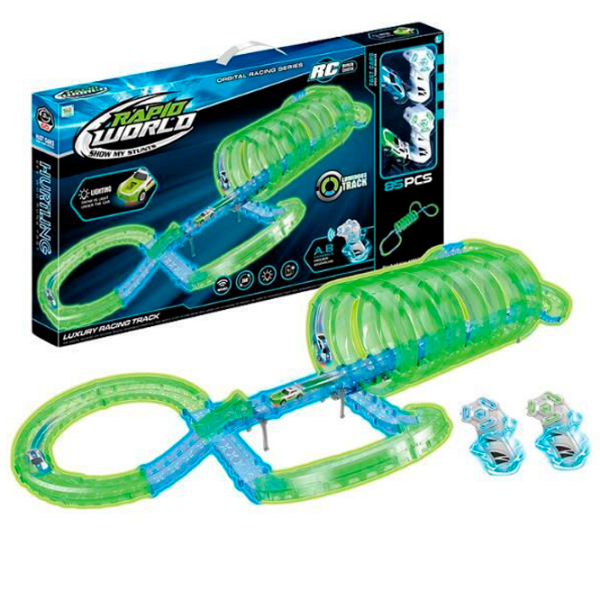 Pistă auto Essa Toys Luxury Racing Track 6688-614
Blue
Green  photo 3