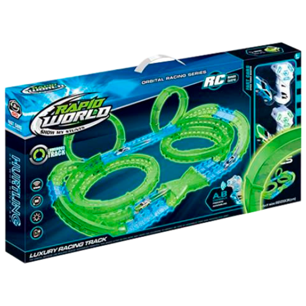Авто-треки Essa Toys Luxury Racing Track 6688-611
Синий
Зеленый  photo 1
