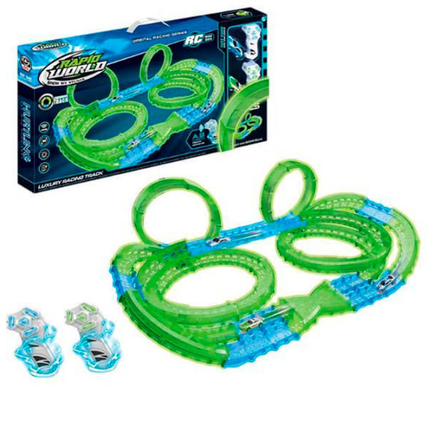 Авто-треки Essa Toys Luxury Racing Track 6688-611
Синий
Зеленый  photo 3