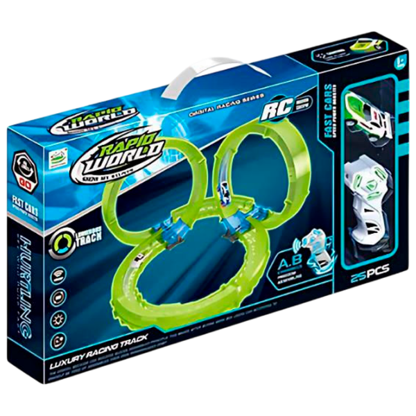 Авто-треки Essa Toys Luxury Racing Track 6688-608
Синий
Зеленый  photo 1