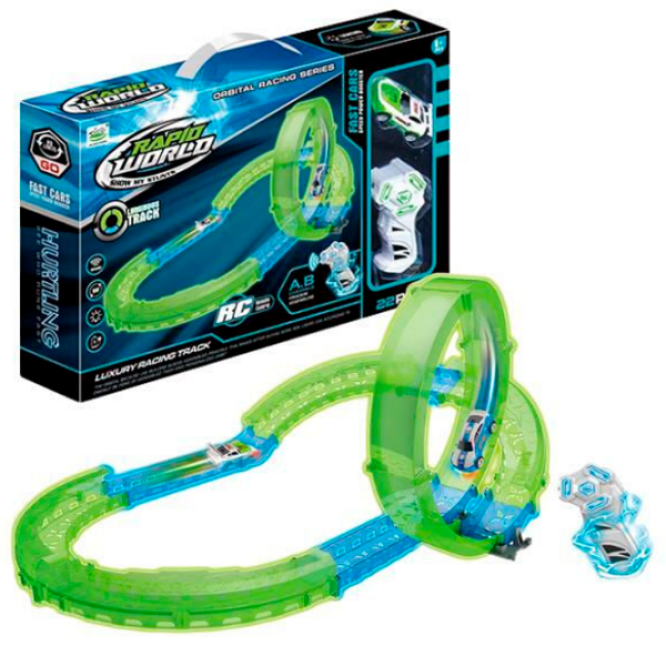 Pistă auto Essa Toys Luxury Racing Track 6688-602
Blue
Green  photo 3