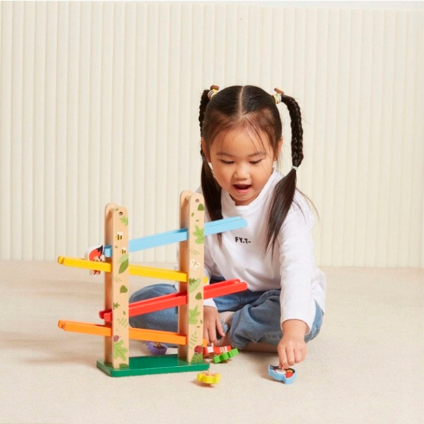 Интерактивная игрушка VIGA Jungle Slider 44671 Коричневый Для детей, 3+ photo 4