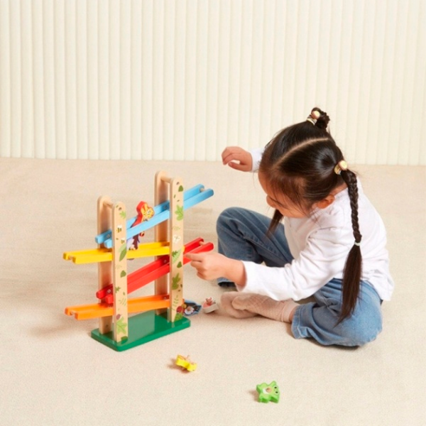 Интерактивная игрушка VIGA Jungle Slider 44671 Коричневый Для детей, 3+ photo 5